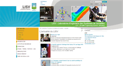 Desktop Screenshot of lisv.uvsq.fr