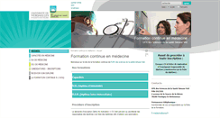 Desktop Screenshot of fc-medecine.uvsq.fr