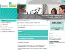 Tablet Screenshot of fc-medecine.uvsq.fr