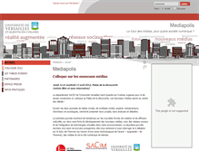 Tablet Screenshot of nouveauxmedias.uvsq.fr
